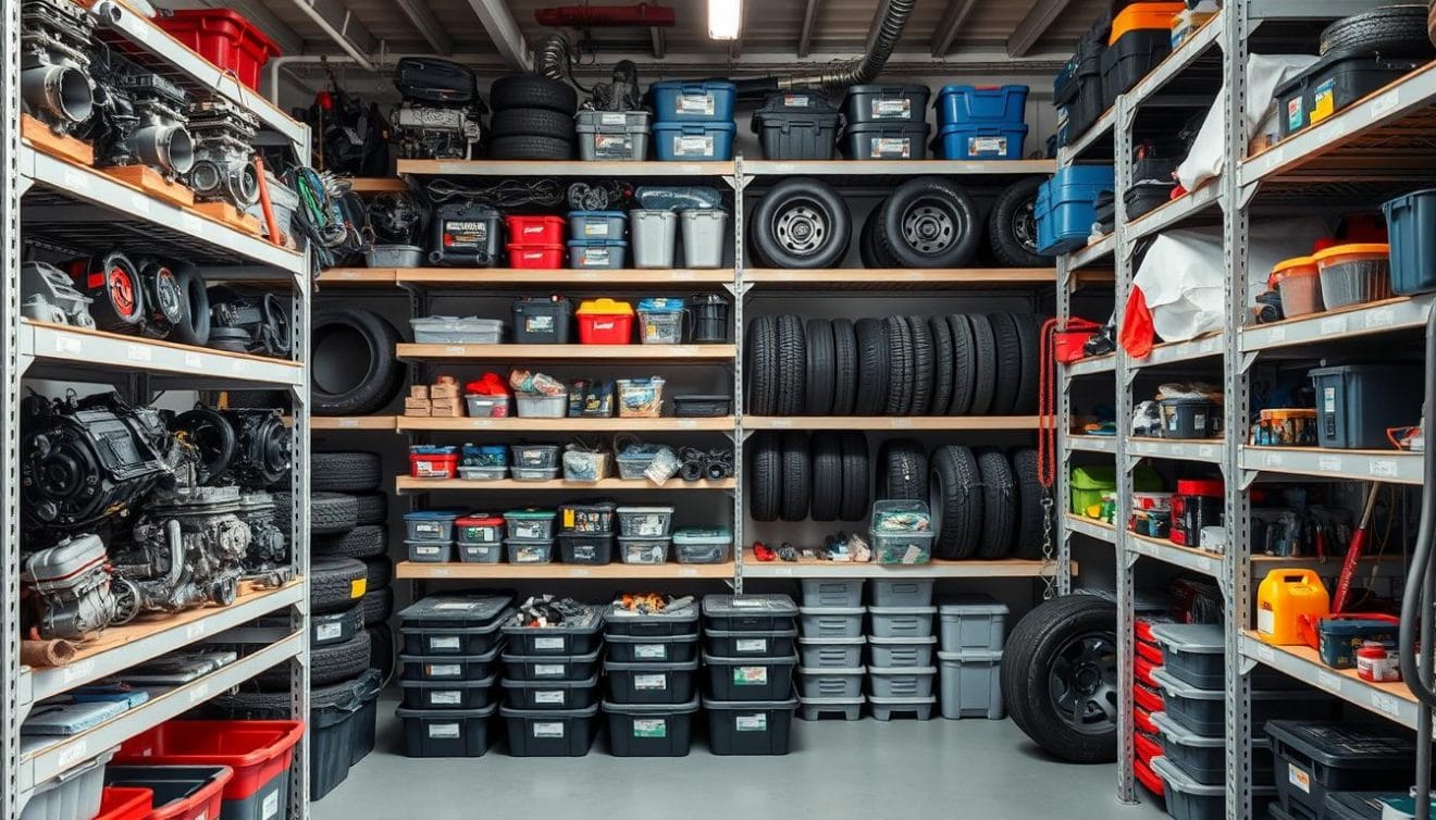 auto parts storage